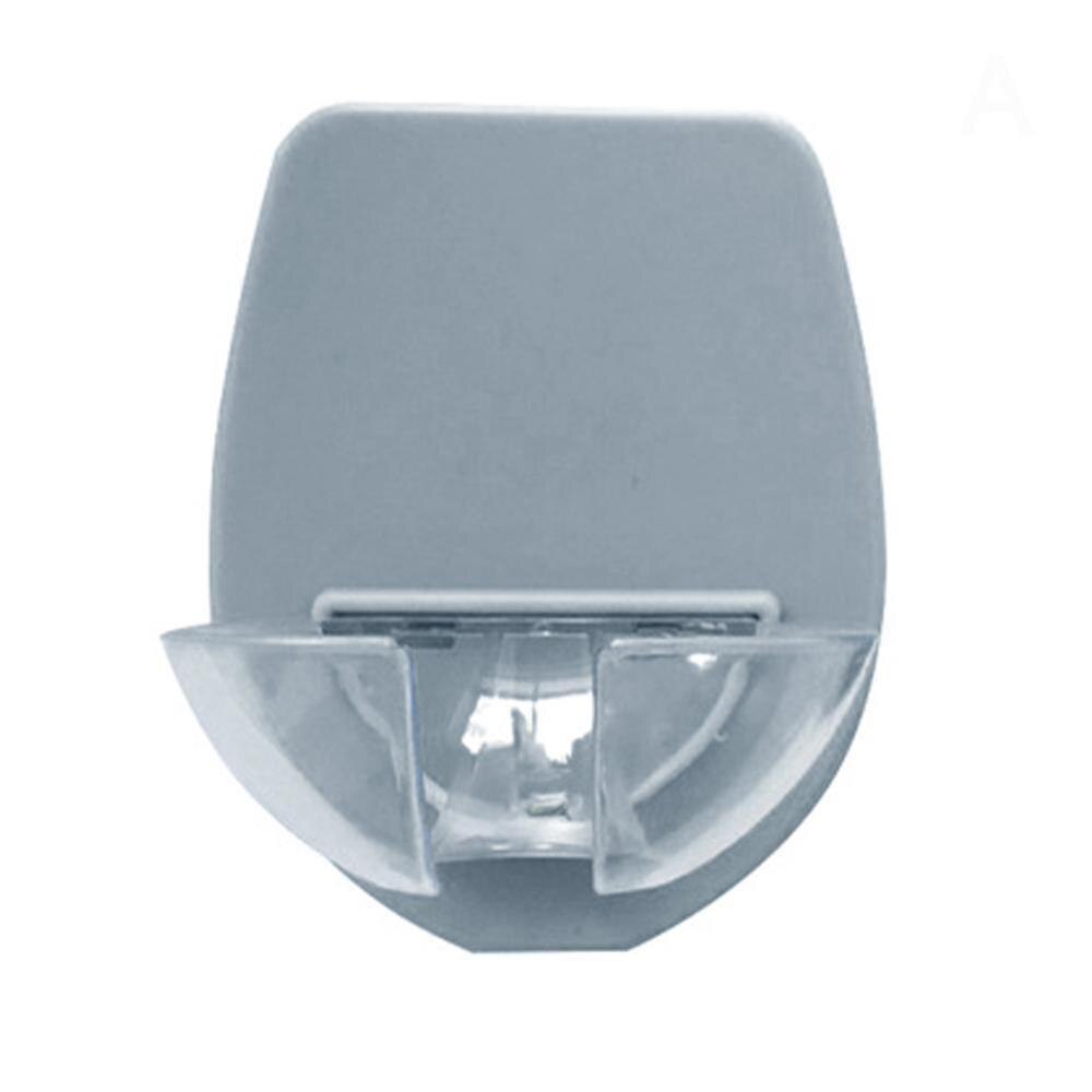 Hushållshållare i plast vinglas för badet dusch glas vinställ glasställ stark silkeslen förvaring kök rödvin  i3 b 9: Grå