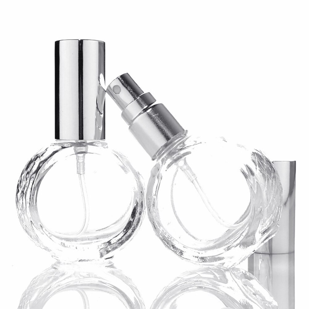 10ml Mini Draagbare Clear Reizen Parfumflesje Navulbare Verstuiver Leeg Glas Parfum Opslag Flessen Travel Organizer