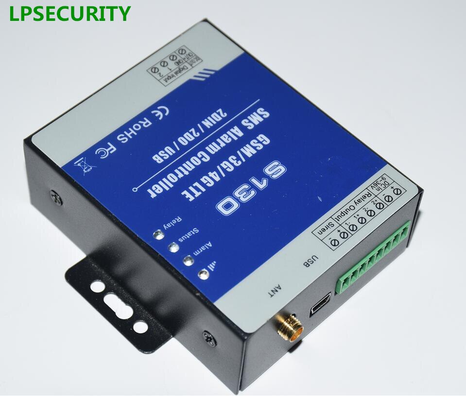 2G 2 digital inputs 2 relays GSM M2M RTU S130 industrial remote terminal unit rtu GPRS modbus RTU working with PLC 130