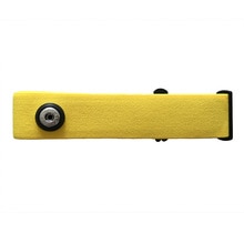 Universele Vervanging Silicagel Hartslagmeter Soft Strap Riem Voor Polar Wahoo Garmin Timex Suunto Zenders, Geel