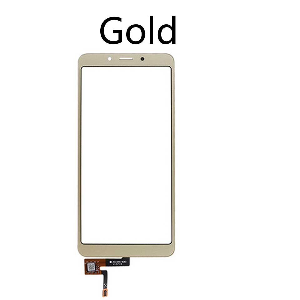 5.45 &quot;Voor Xiaomi Redmi 6 Redmi6 Redmi 6A Touch Screen Panel Sensor Lcd-scherm Glas Lens Panel Touchscreen Digitizer: Gold-No tool