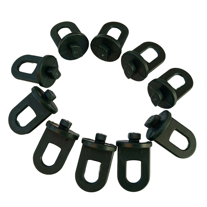 10- pack plastic kas ophanghaken, ophangclips en tuinaccessoires