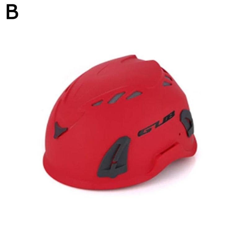 Gub Outdoor Rock Climbing Downhill Helmet Speleology Caving Equipment Expand to Work Accessories Helmet Safety Rescue Mount Z7Y0: B