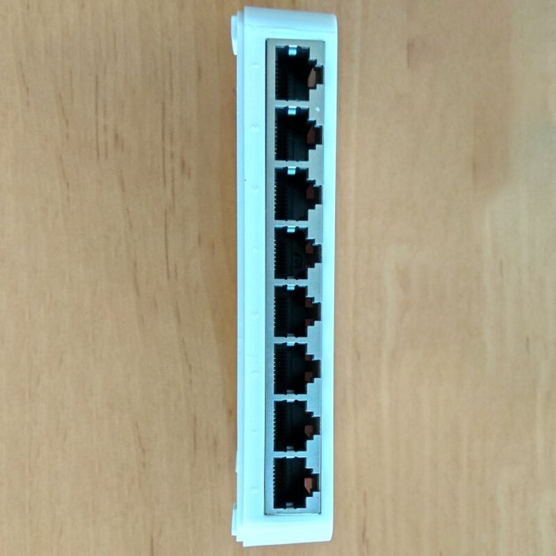 Neue Modell 8 Hafen Gigabit Schalter Schreibtisch RJ45 Ethernet Schalter 10/ 100/100 0Mbps Lan Hub Schalter 8 portas EU Stecker