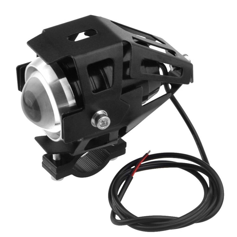 2 unidades/juego de luces LED U5/U7, superbrillantes, para motocicleta, foco de luz de carrera