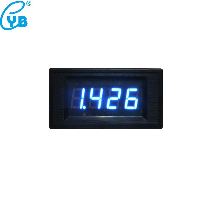 2K Led Digitale Weerstand Meter Ohmmeter Weerstand Meter Voeding Dc 5V Blauwe Led Digit Ohm Meter Weerstand tester Ohmmeter