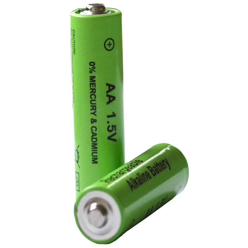 2 stks/partij AA oplaadbare batterij 3000mah 1.5V Alkaline Oplaadbare batery voor led licht speelgoed mp3