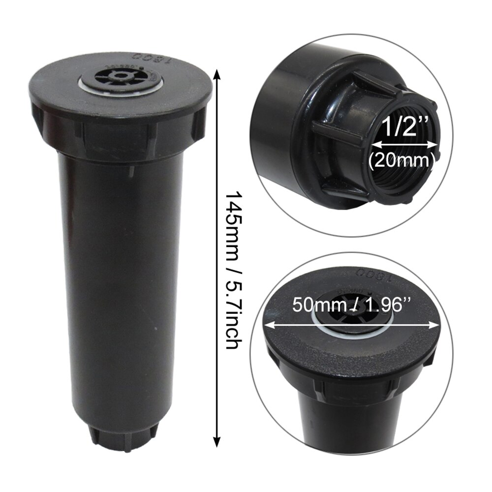 Pop-up Sprinkler In Irrigation G1/2 Female Range 4-4.5m 520-760L Per Hour Rain Bird Sprinklers IT164