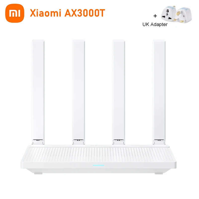 Xiaomi Router AX3000T 2.4G 5G Mesh Technology WiFi 6 Efficient Wall Penetration Children Online Protection WiFi Router Repeater: green