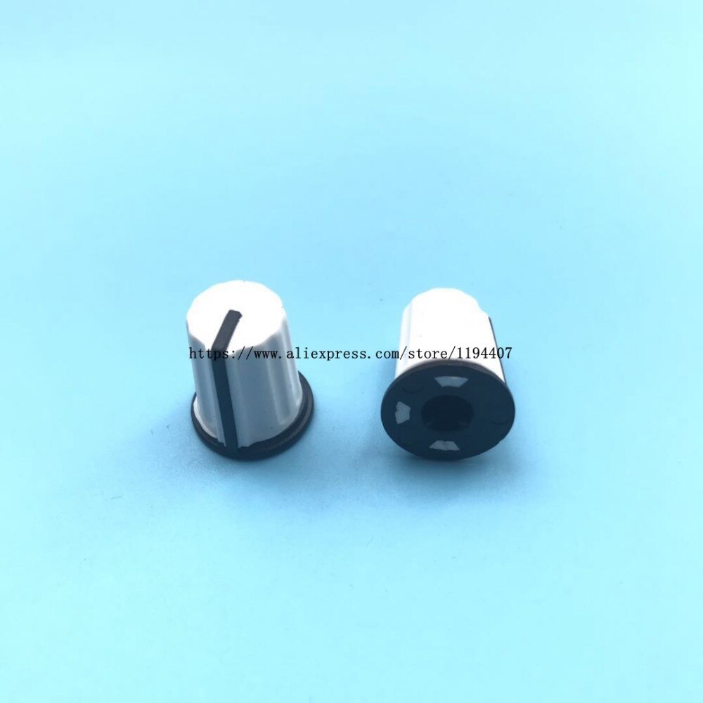 Tapa de perilla de repuesto para Pioneer DJM800 900 2000 NXS, perilla rotativa EQ negra, DAA1176 DAA1305, COLOR blanco, 50 piezas