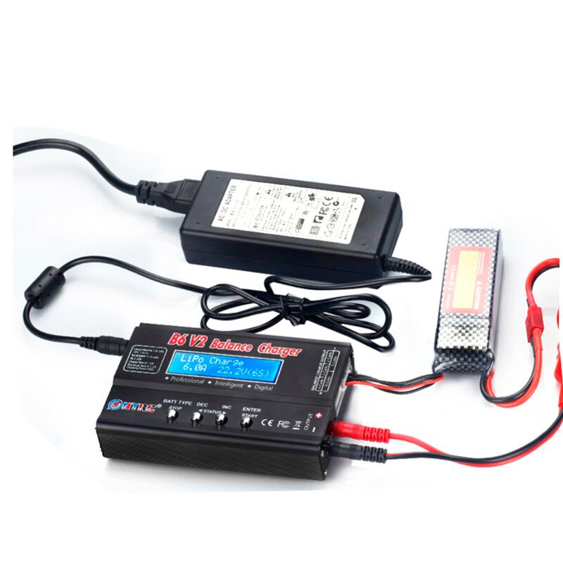B6v2 Charger Lip0 Model Aircraft Charger B6 Charger High Precision Intelligent Balance Charger Tool