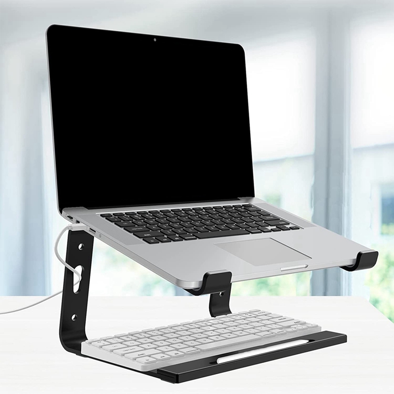 Laptop Stand, Portable Laptop Riser Holder, Removable Notebook Stand Ventilated Cooling Computer Stand Compatible