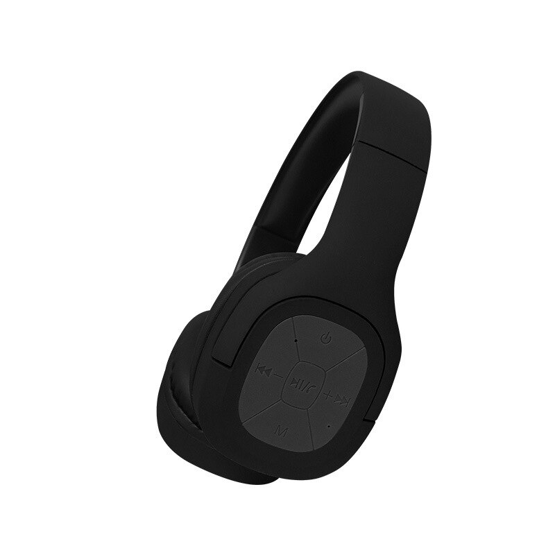 Casque sans fil casque stéréo pliable casque Bluetooth écouteur Sport écouteur micro casque mains libres lecteur MP3: black
