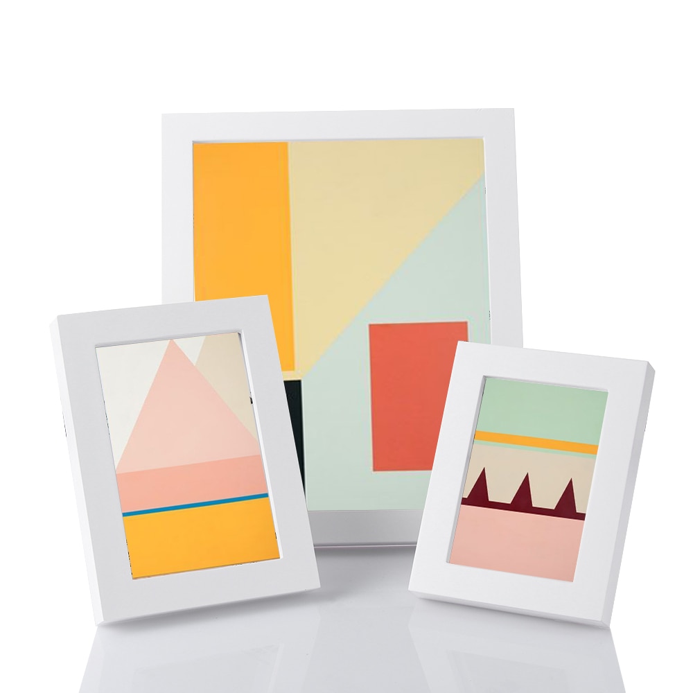 A3 A4 5/6/7/8/10 inch Rectangle Photo Frame Picture wood Wood Effect Wall Mounted Wedding Decor home Decor