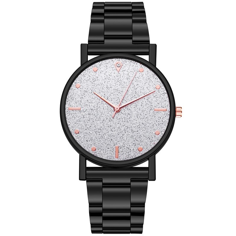 WOKAI – montre à Quartz en acier inoxydable pour femmes, de luxe, étanche, , nouveauté: Multicolore
