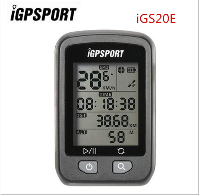Igpsport IGS20E Draadloze Stopwatch Fiets Draadloze Computer Waterdichte Fietsen Gps Computer Kilometerstand Met S60 Mount