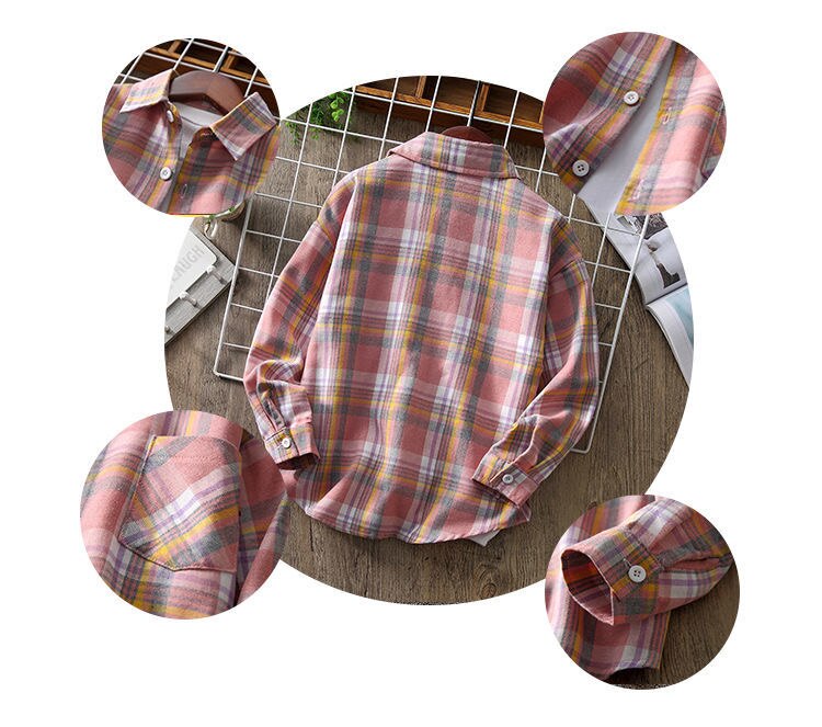 Nastolatek dzieci chłopcy koszule z długim rękawem luźna w kratę bluzka wiosna jesień fajna bawełna dzieci chłopcy camisas 4 6 8 10 12 lat