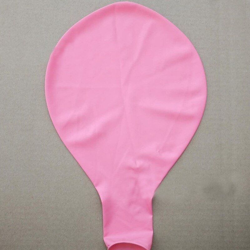 1pcs 36 inch Colorful Big Latex Balloons Helium Inflable Blow Up big Balloon Wedding Birthday Party Large Balloon Decoration: light pink