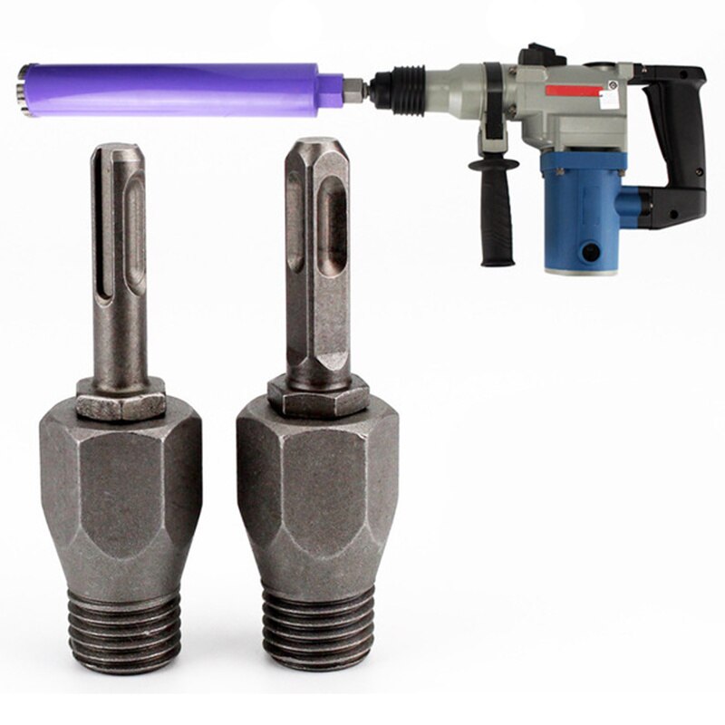 SDS Plus Arbor Adapter Electric Hammer Diamond Core Drill Bit Connecting Rod for M22 Durable Diamond Core Bit Adapter