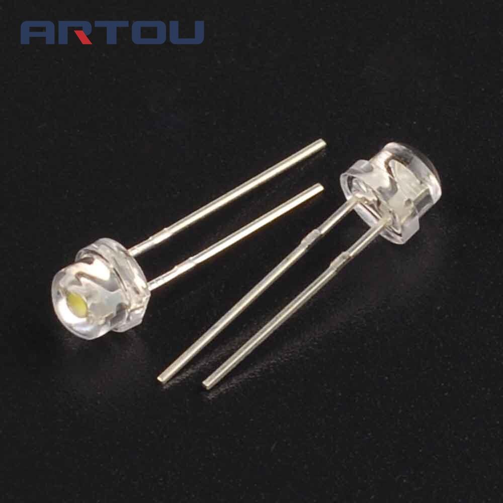 100PCS 5mm Super Bright White Light-emitting Diode... – Grandado