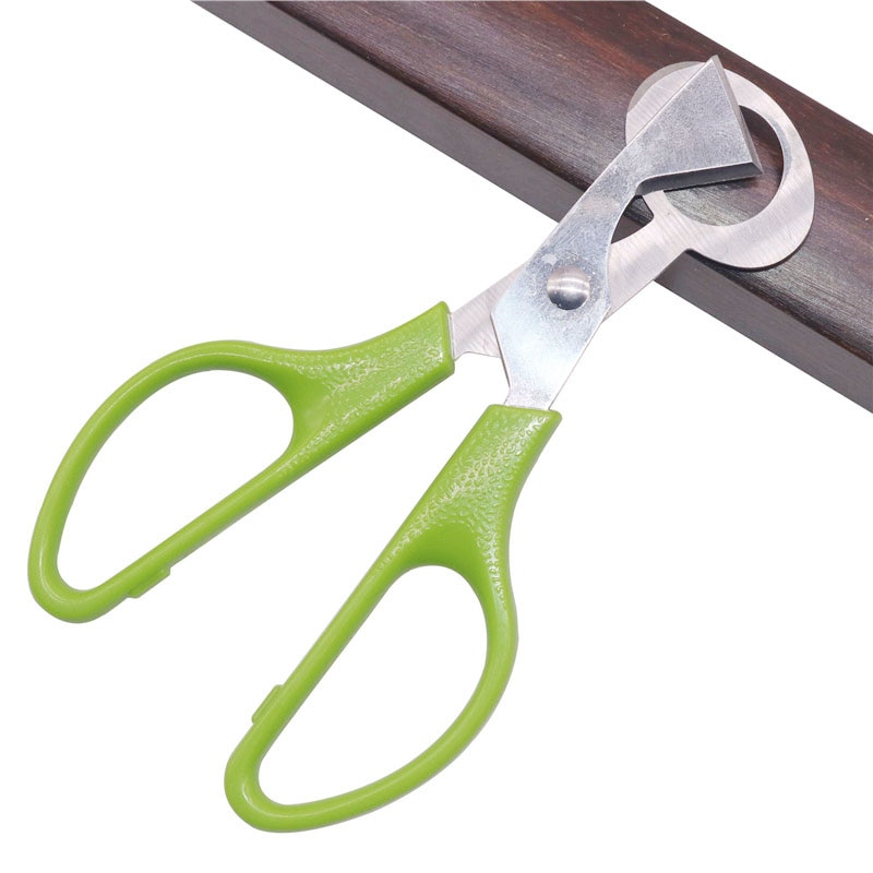 Tijeras de acero inoxidable para abrir huevos de codorniz, utensilios de mano para la cocina, 1 unidad