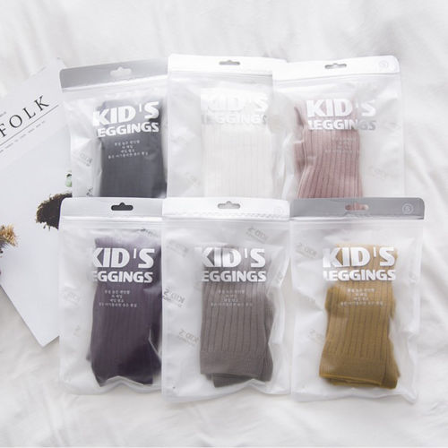 0-5Y freundlicher Baby betroffen Baumwolle Strumpfhosen Süssigkeit Farben Rippen Häkeln Strumpfhosen Herbst Winter Warme Weiche Strümpfe Lange Socken