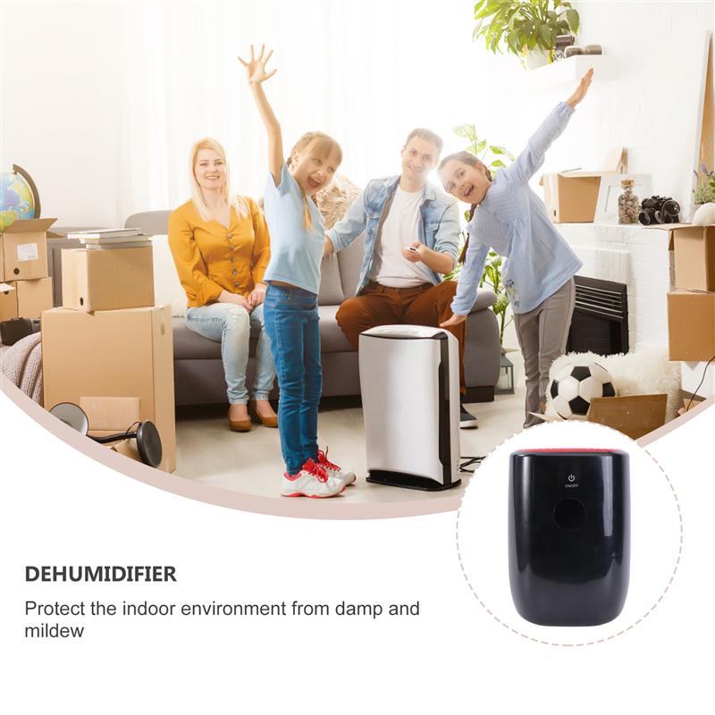 100-240V 800Ml Mini Huishoudelijke Halfgeleider Ontvochtiger Vochtigheid Controller Cool Luchtreiniger Droger Led Display Met Uk plug
