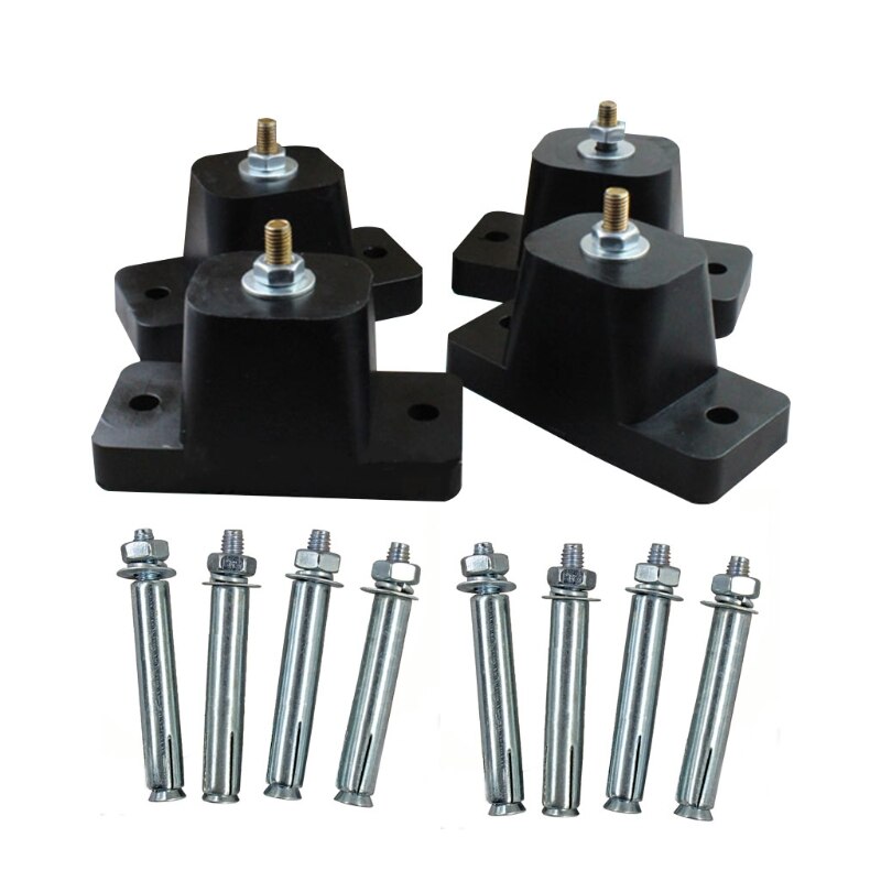 4 Pack Van Air Compressor Airconditioner Vervanging Rubber Voeten 1P / 1.5P / 2P / 3P / 5P: E