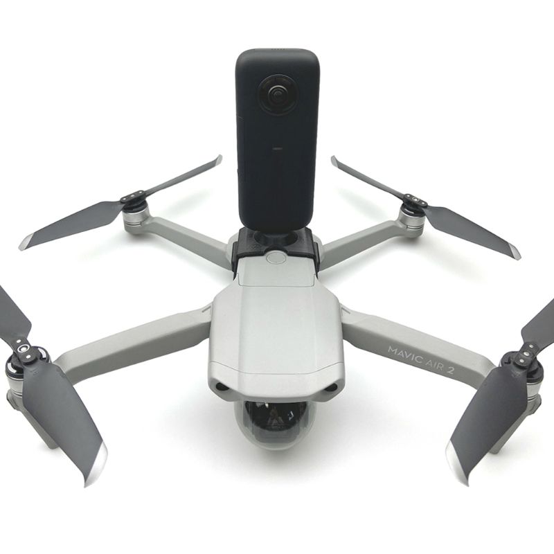 360 Graden Mount Bracket Houder Voor D-JI Mavic Air 2 Drone Camera Stand Adapter Voor Go-Pro Action Sports camera