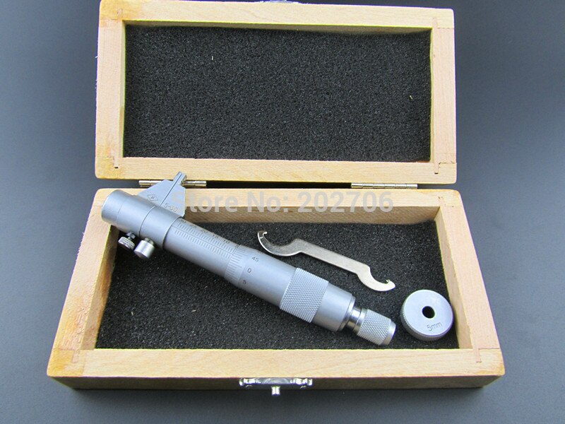 5-30mm Inside Micrometer Screw Gauge Metric Internal Micrometers Carbide Measuring Tools