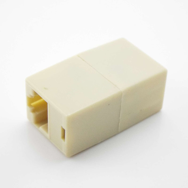 Female to Female Network LAN Connector Adapter Coupler Extender Universal RJ45 Ethernet Cable Extend Extension Converter Changer