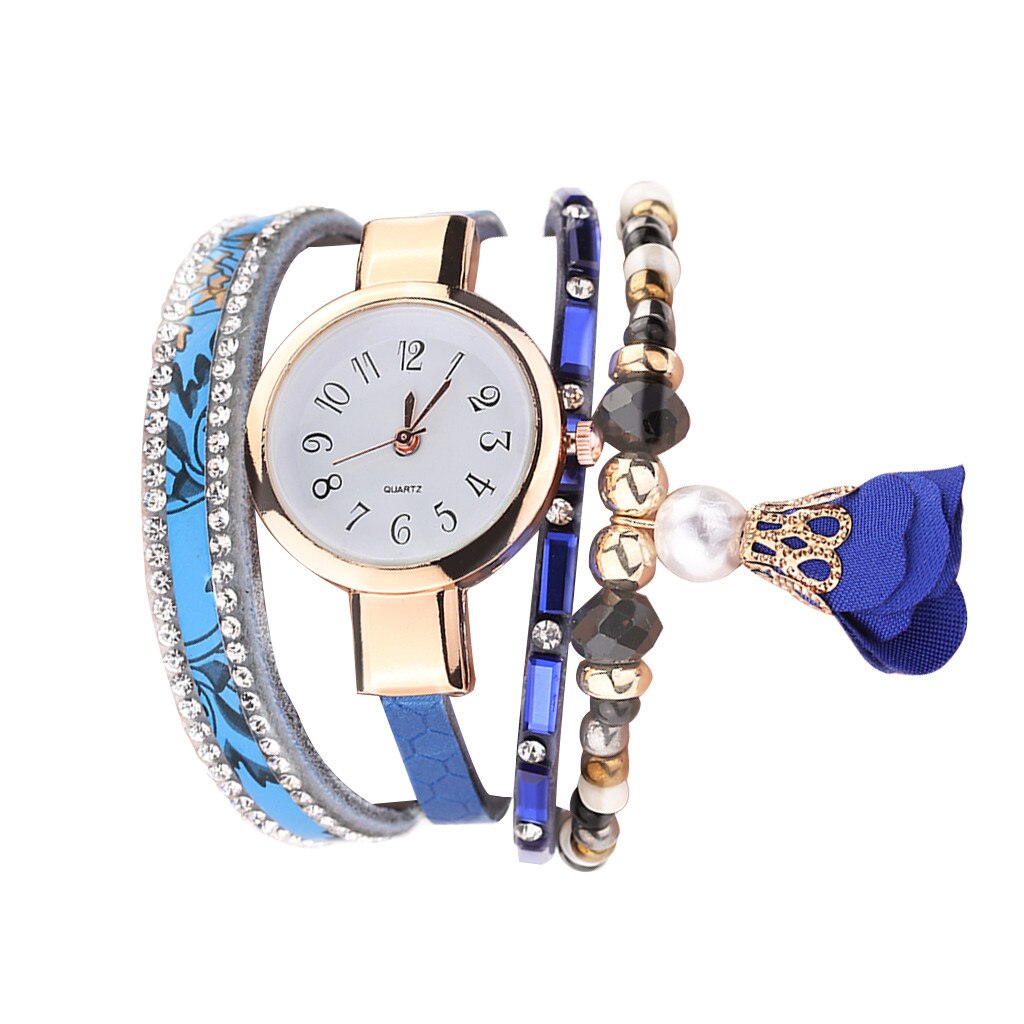 Vrouwen Horloges Reloj Mujer Dames Horloge Vintage Water Hanger Armband Dial Analoge Quartz Horloges Voor Dames Woweinie