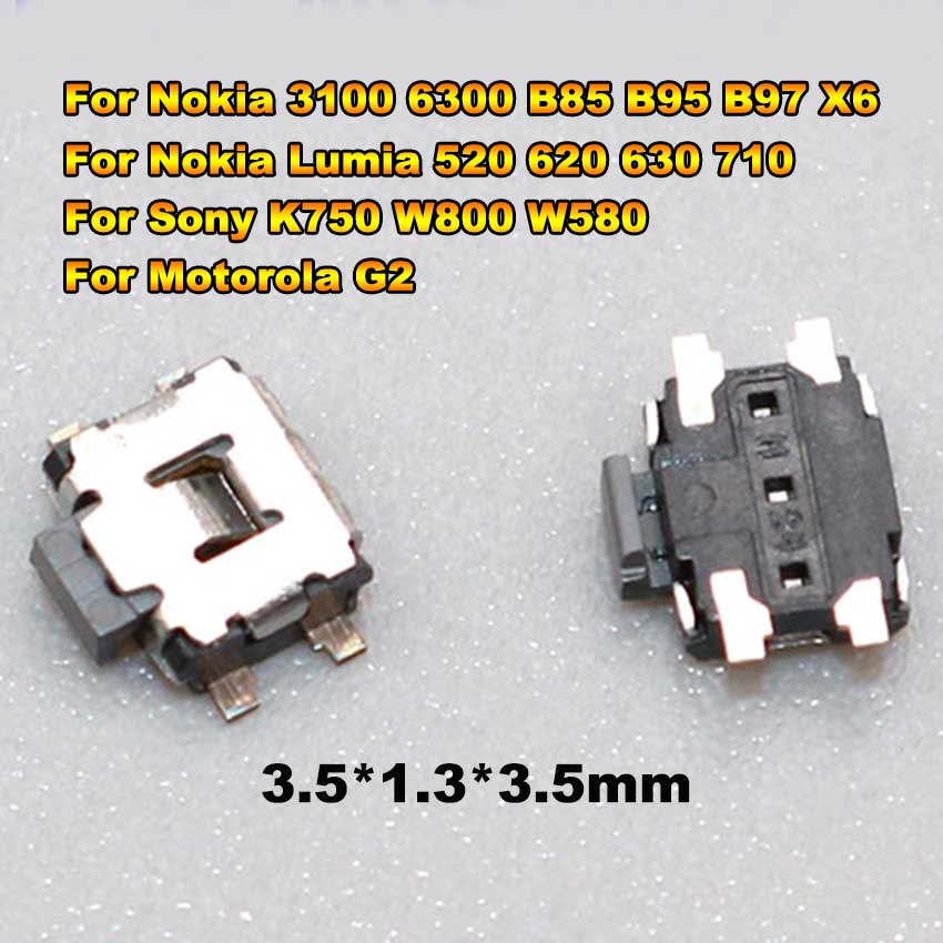 Cltgxdd 10 modelli di Interruttore di Pulsante di Accensione in poi spento per Moto G4 G4più per Nokia Lumia 520 620 515 630 530 930 per Sony K750 W800 W580