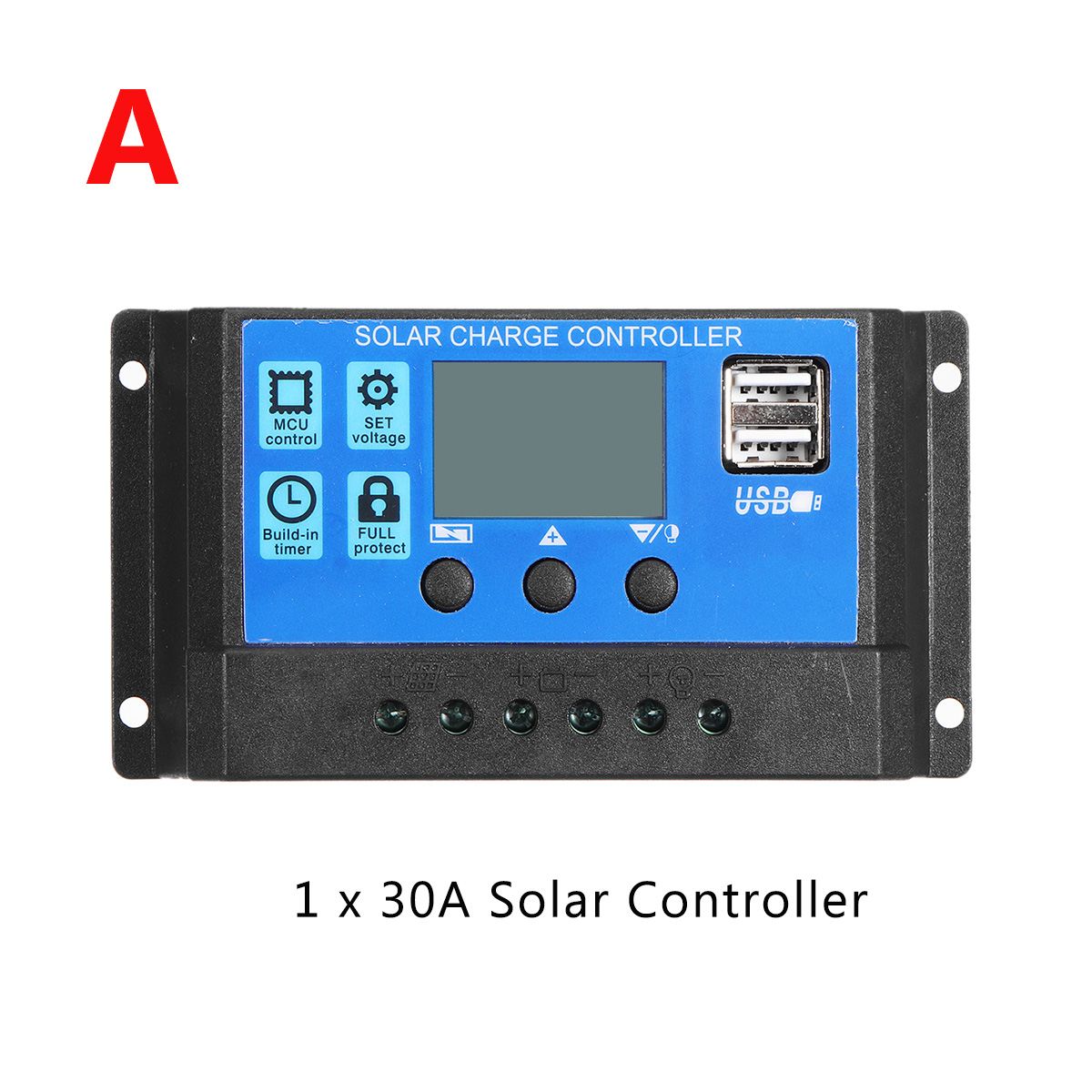 600w 300w solpanelsæt solcelle solceller bankpakke med 10 i 1 usb kabel  ip65 vandtæt til telefonbil rv båd oplader: 30a controller