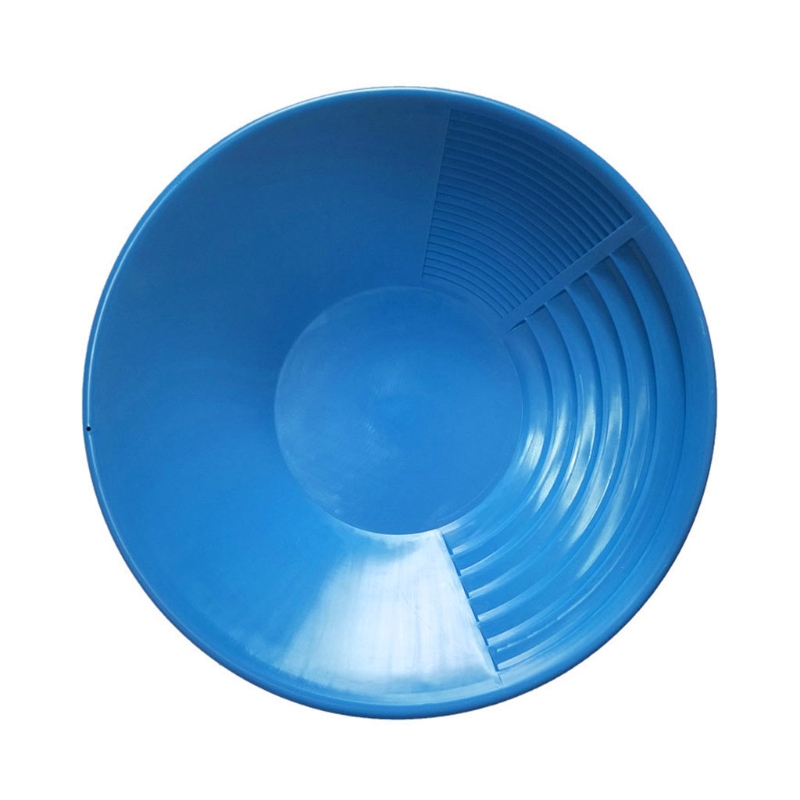 Gold Pan Basin Mining Pan Dredging Prospecting River Tool Wash Gold Pan: Brown