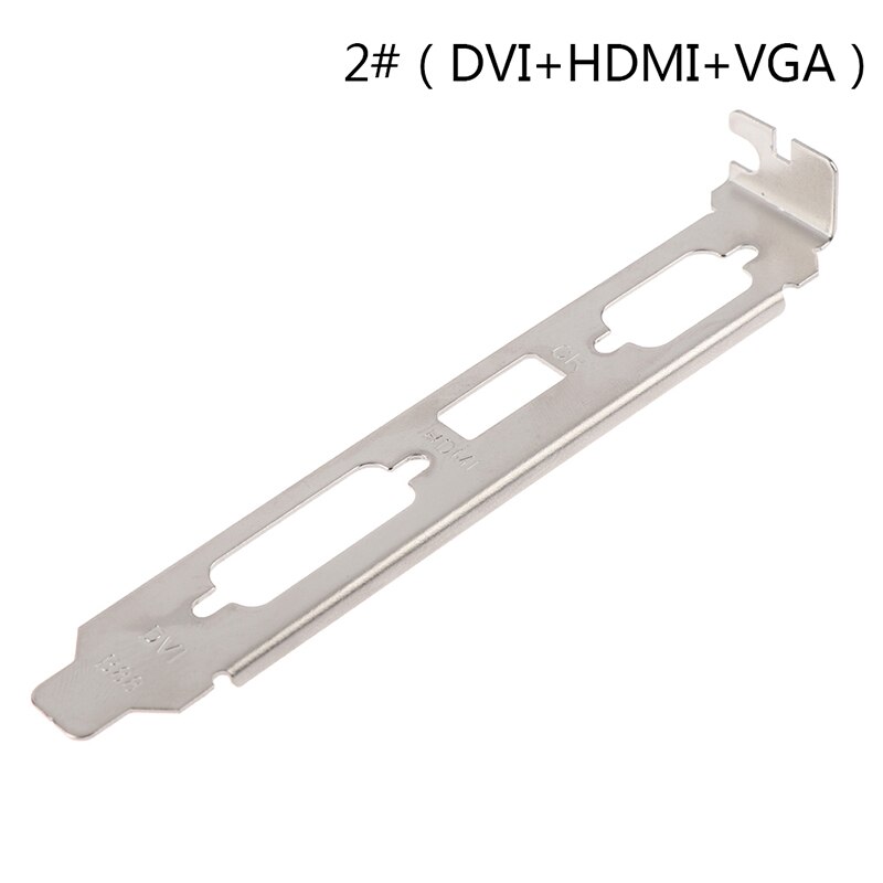 1Pc 12Cm High Profile Bracket Adapter Hdmi Dvi Vga Poort Voor Video Kaart Connector: B