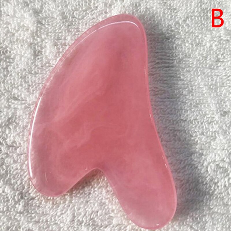 Gezicht Gua Sha Boord Gezicht Schrapen Sloop Plaat Gezicht Body Massage Tool: B