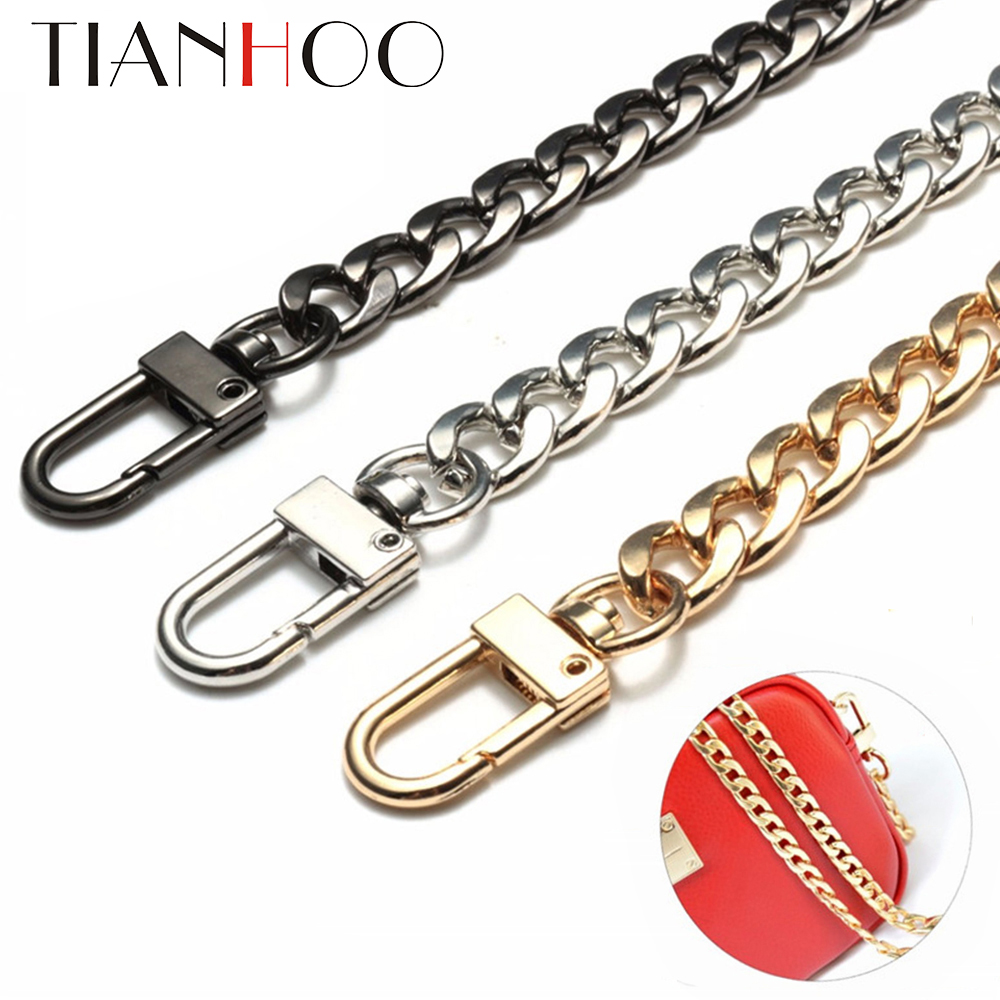 20Cm-160Cm Metalen Ketting Voor Tas Riem Purse Chain Tassen Riemen Voor Crossbody Handtas Handvatten Tas Onderdelen &amp; Accessoires