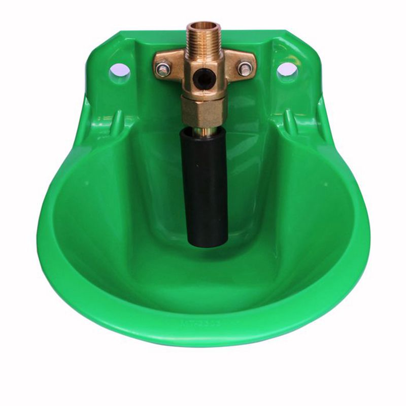 Bebedero automático de plástico para ovejas, tanque de agua de cabra, alimentador de ovejas, cultivo de cobre, herramienta para bebedero de granja