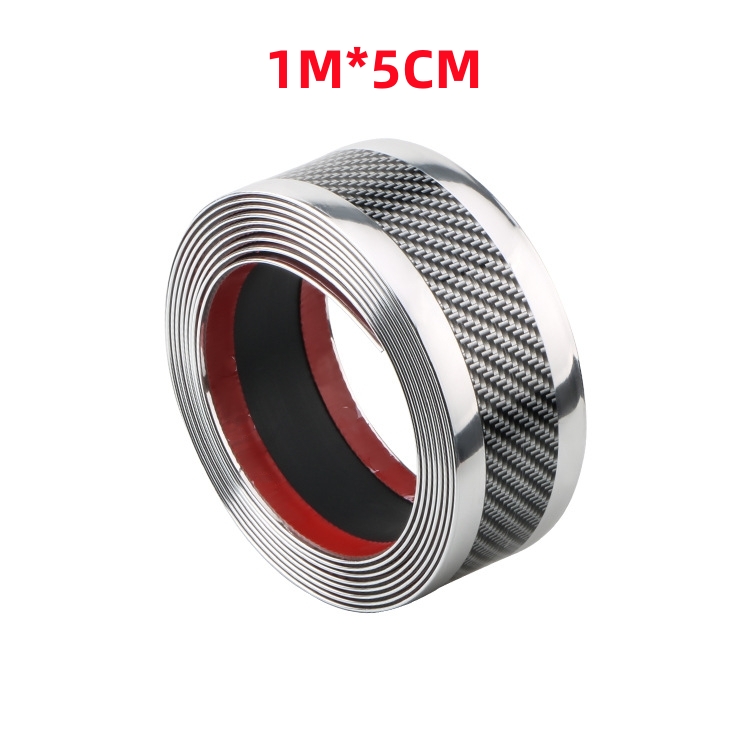 Autosticker Plak Beschermer Strip Diy Auto Beschermende Film Koolstofvezel Auto Dorpel Zijspiegel Anti Kras Tape: Ivoor