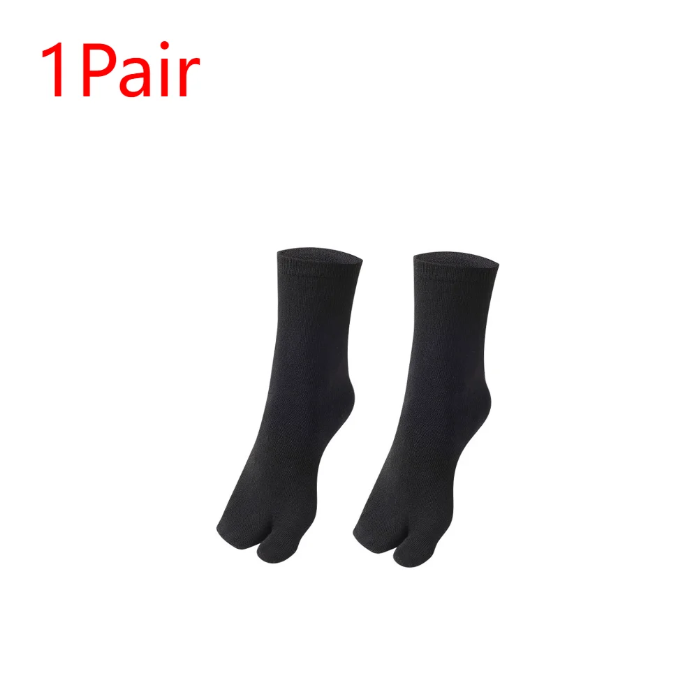 1-5PCS Women/Men Unisex Japanese Kimono Flip Flop Sandal Split Two Toes Sock Tabi Geta Cotton Socks