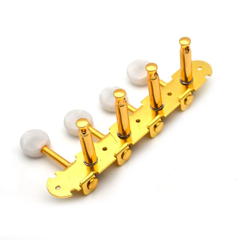 Abgz -1 sæt mandolin maskinehoveder tunere tuning nøglepløkker til mandolin instrument gylden r / l