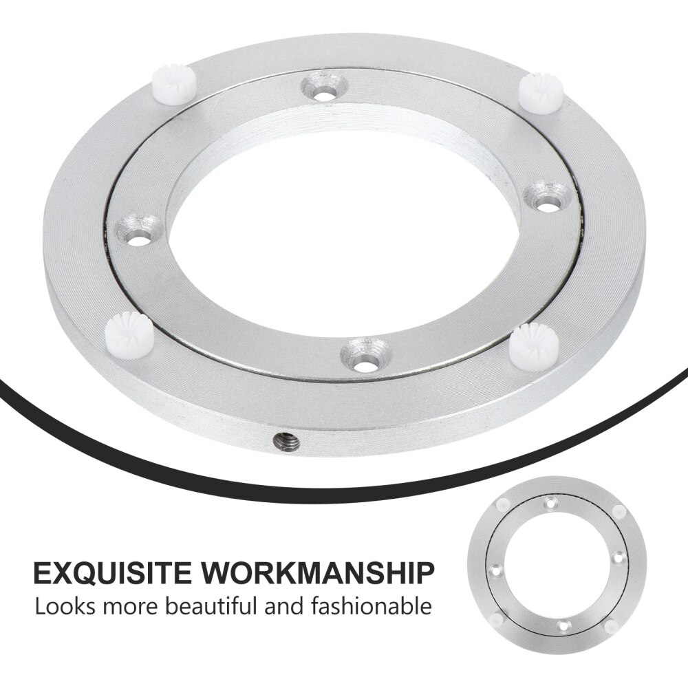 Aluminium Alloy Turntable Bearing Rotating Plate Rotating Swivel Plate