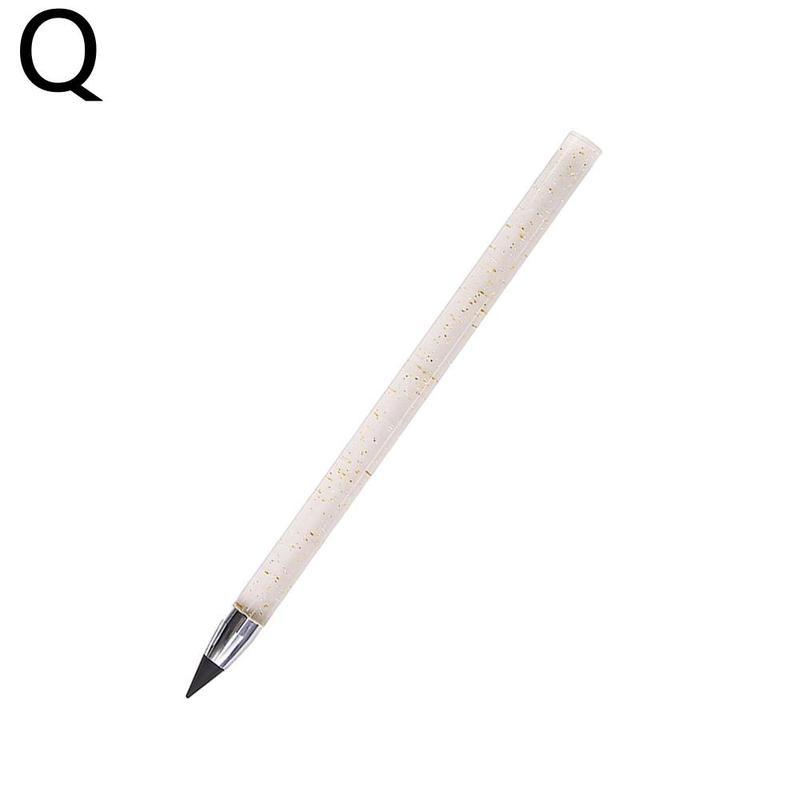 Bez ostrzenia ołówków studenckich niekończące się ołówki HB gumka kasowalna wieczne materiały kredki szkolne dla dzieci C6J8: q