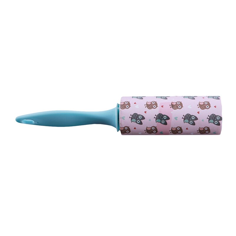 Rouleau collant vêtements coton velours manteau animal de compagnie peluches cheveux canapé dépoussiéreur nettoyage brosse outil accessoires: blue