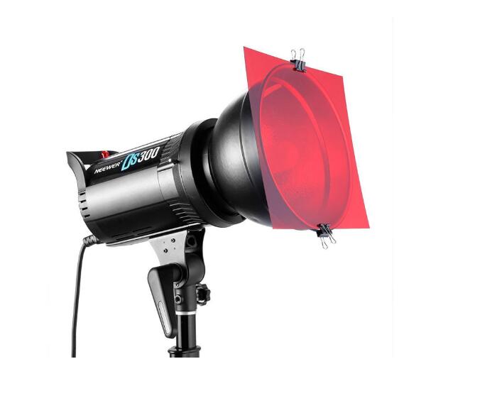 Selens 12 " /30cm 8/11 sett pakke med gelark gjennomsiktig fargekorrigering lys gelfilter til fotografering yongnuo strobe blits