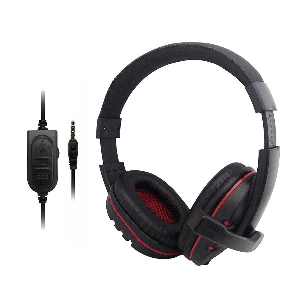 Gaming Headset 3.5Mm Over-Ear Hoofdtelefoon Microfoon Voor Nintend O Schakelaar Voor PS4 Bass Headset W/Microfoon volumeregeling # T2