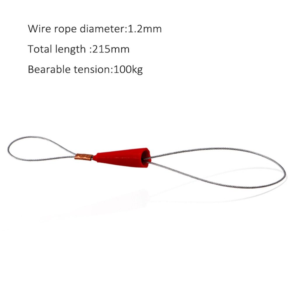 Voor Reparatie Snelle Hulpgereedschappen Automatische Draad Draad Draad Kabel Elastische Threader Fish Tape Leader Connector Kop: Blauw