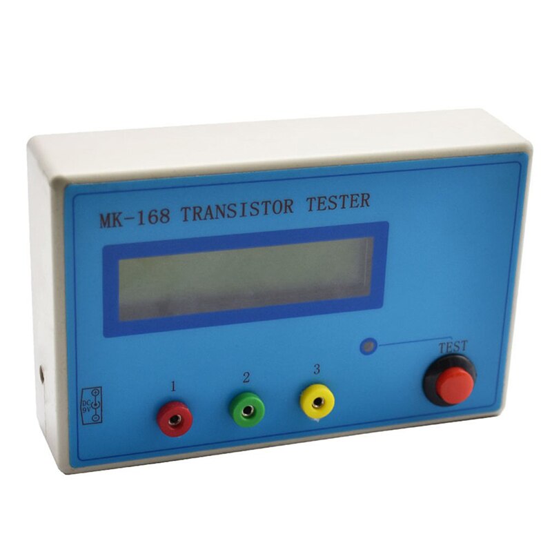 MK-168 Transistor Tester TR LCR ESR Transistor LCR ESR Tester Semiconductor Analyzer