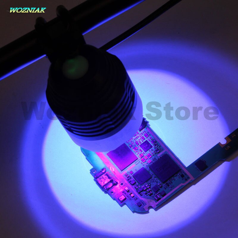Wozniak mobiltelefon reparation uv lim härdning lampa ledde uv ljus strömförsörjning 10 sekunder härdning usb ljus
